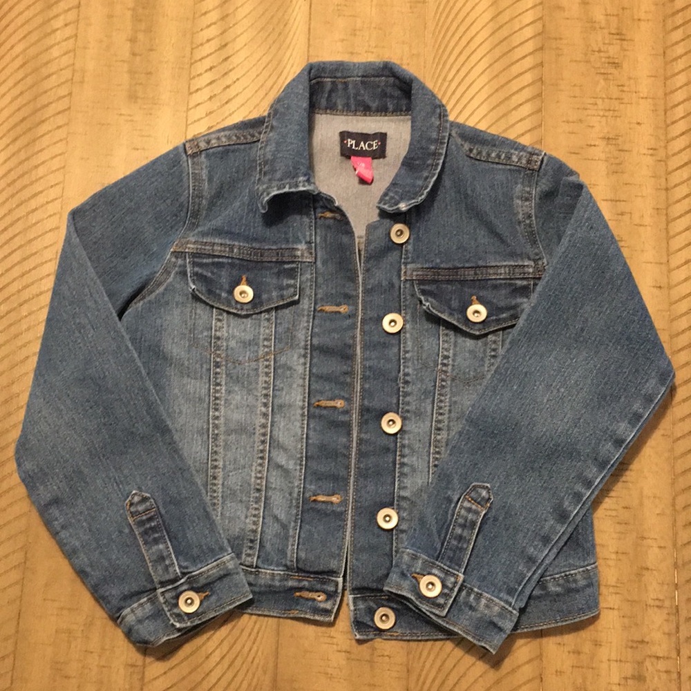 Girls Jean Jacket ~ size 7/8 M